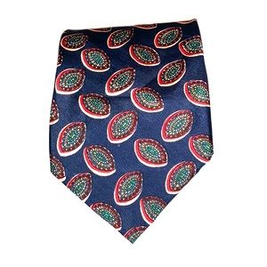 Crossbow Patterned Silk Tie NWOT